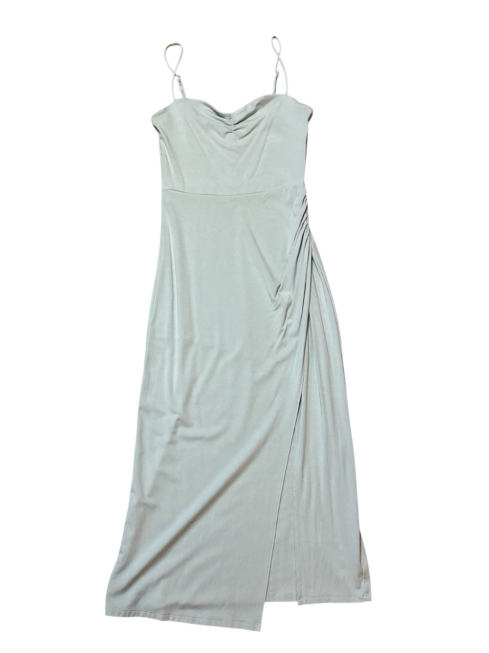 Aritzia Flight Dress, Spaghetti Strap Midi Dress in mint, size small